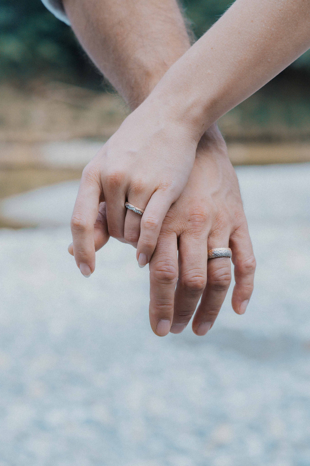 Eheringe Mondlicht schmal