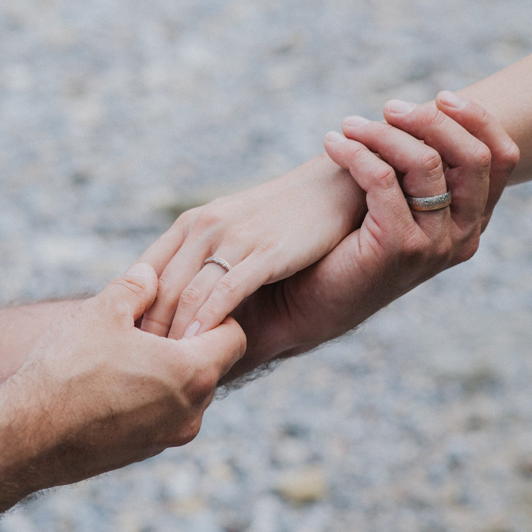 Eheringe Mondlicht schmal