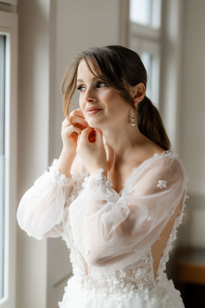 Perlen Ohrringe "garden of Delight"