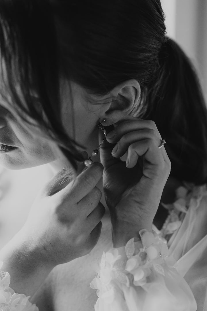 Perlen Ohrringe "garden of Delight"