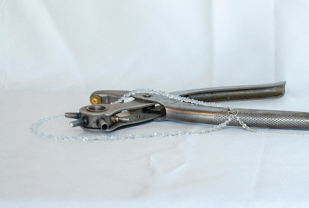 Clair de Rêve - funkelndes Collier aus Silber 925 mit Herkimer Bergkristall