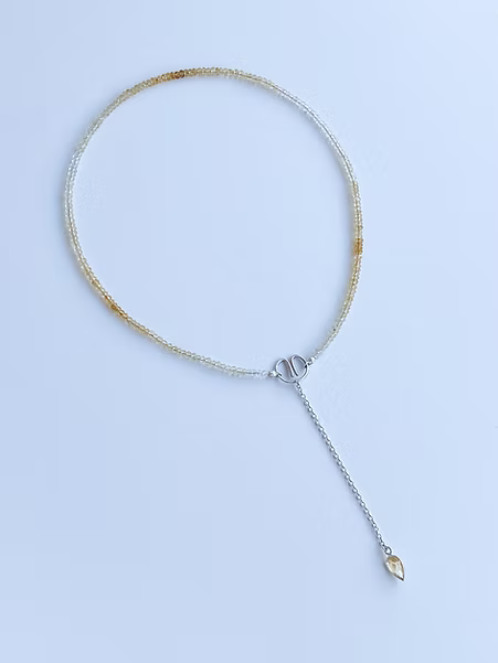 Loop mit Citrinkette